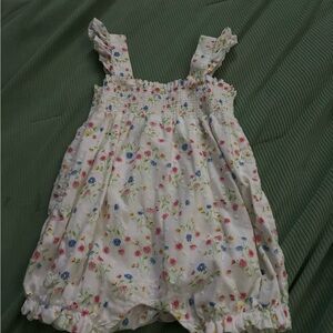 Floral Baby Romper